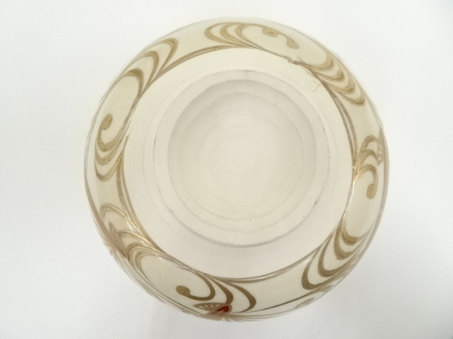 りか金蒔絵　茶箱　京焼　加藤昌山造　茶碗　棗など　八点一式　M　R8398 りか金蒔絵 茶箱 京焼 加藤昌山造 茶碗 棗など 八点一